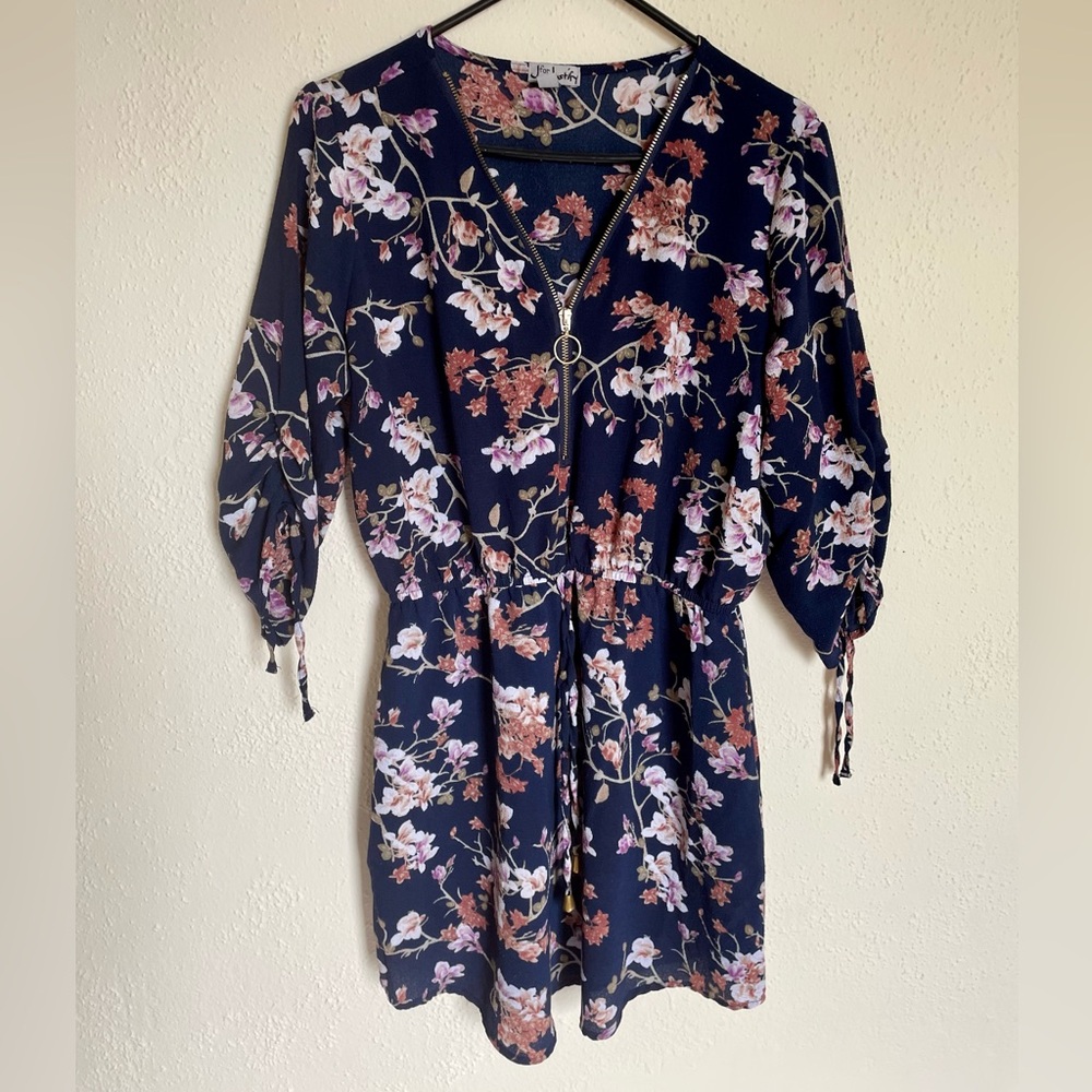 🌸J for Justify Zipper Dress